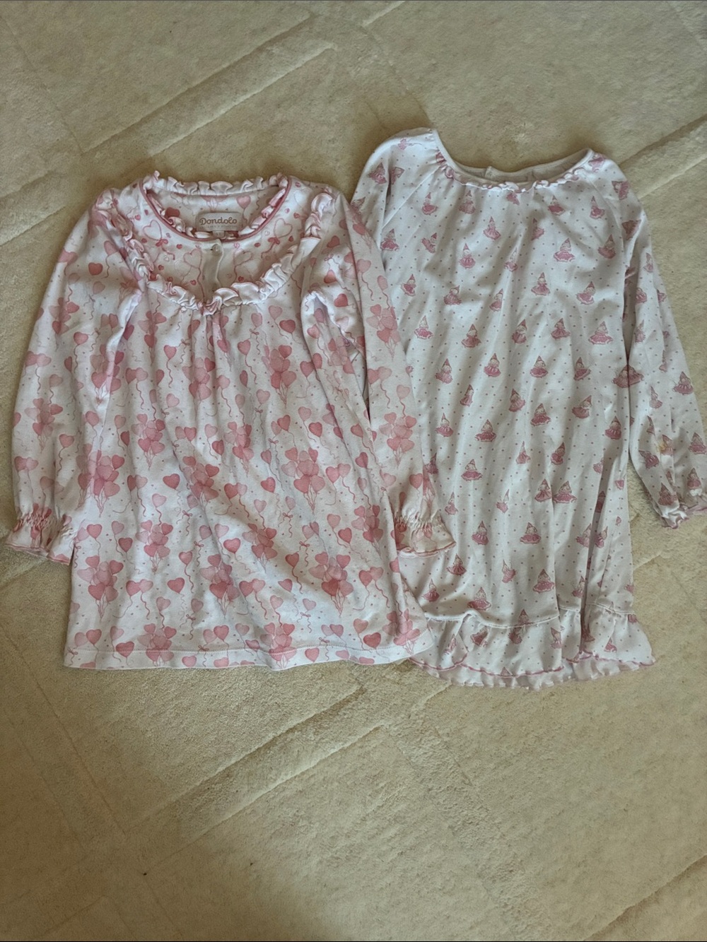 Dondolo, Baby Cottons nightgowns